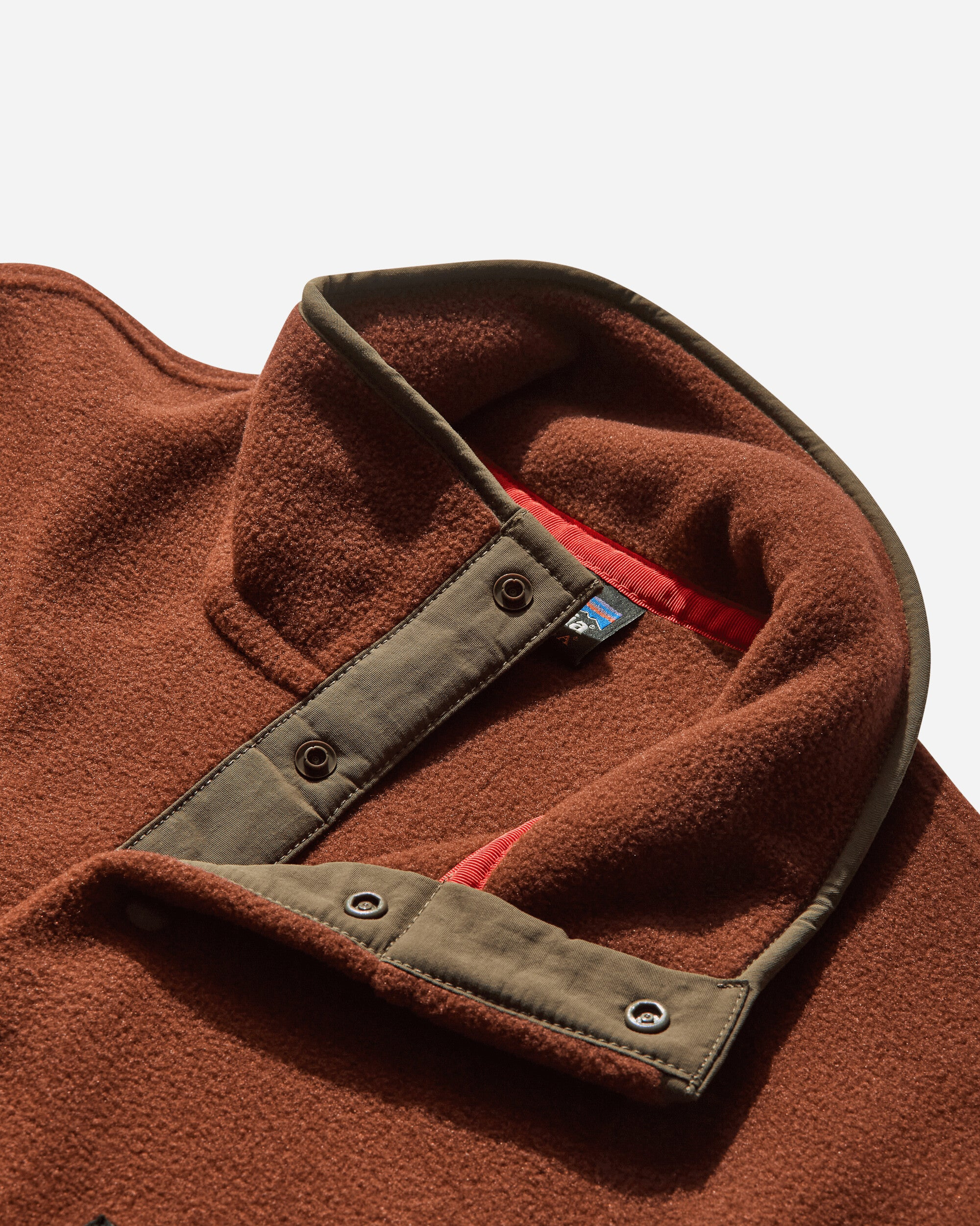 Men's Lightweight Synchilla Snap-T Fleece Pullover Amanita Red - 4