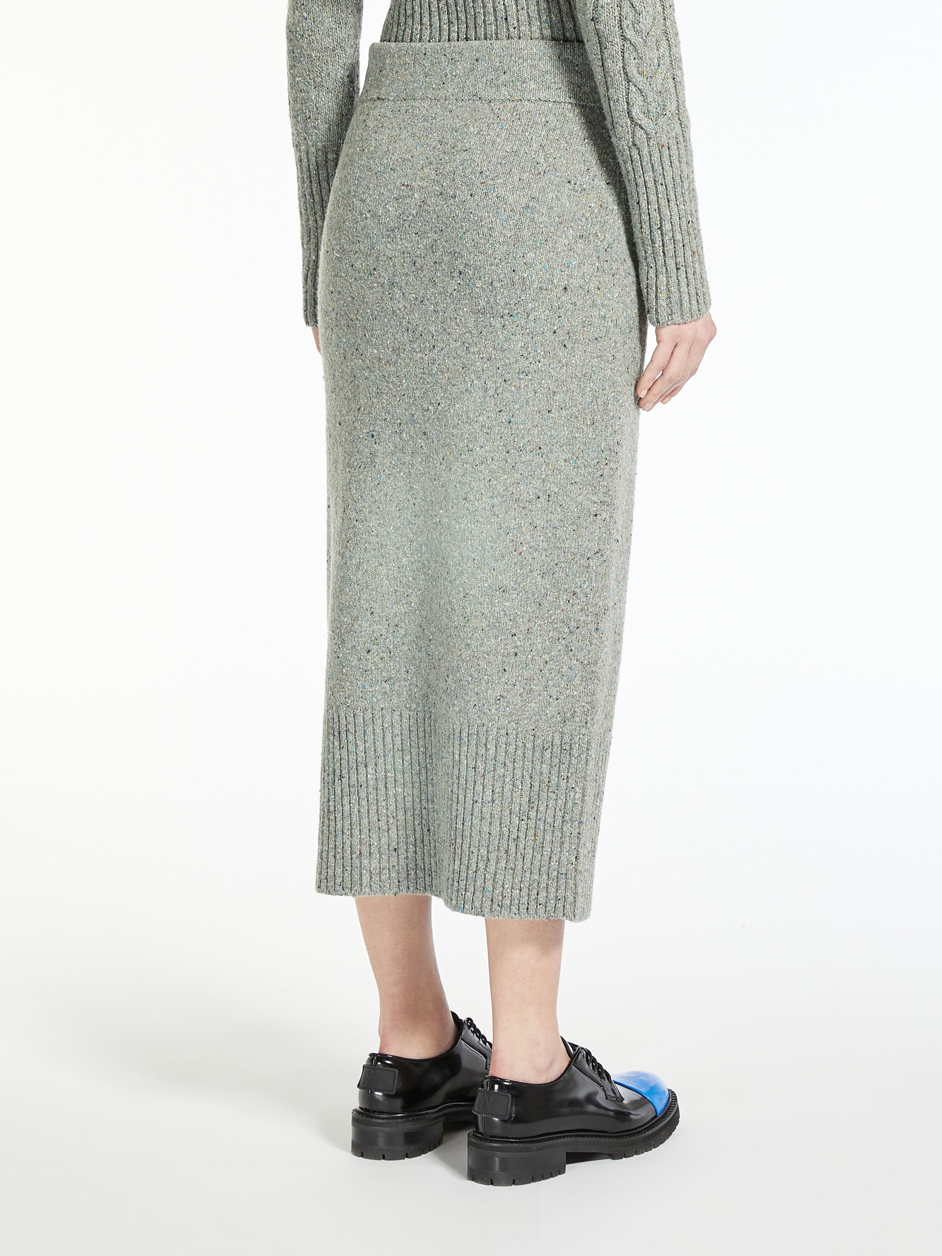 MOCHI Tweed yarn skirt - 4