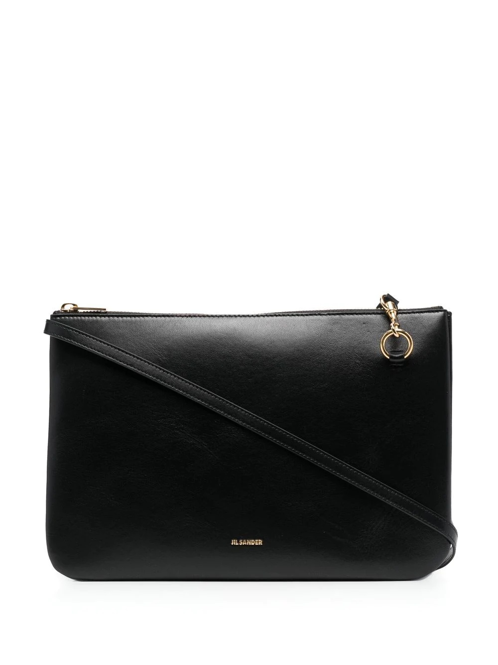 small leather shoulder bag - 1