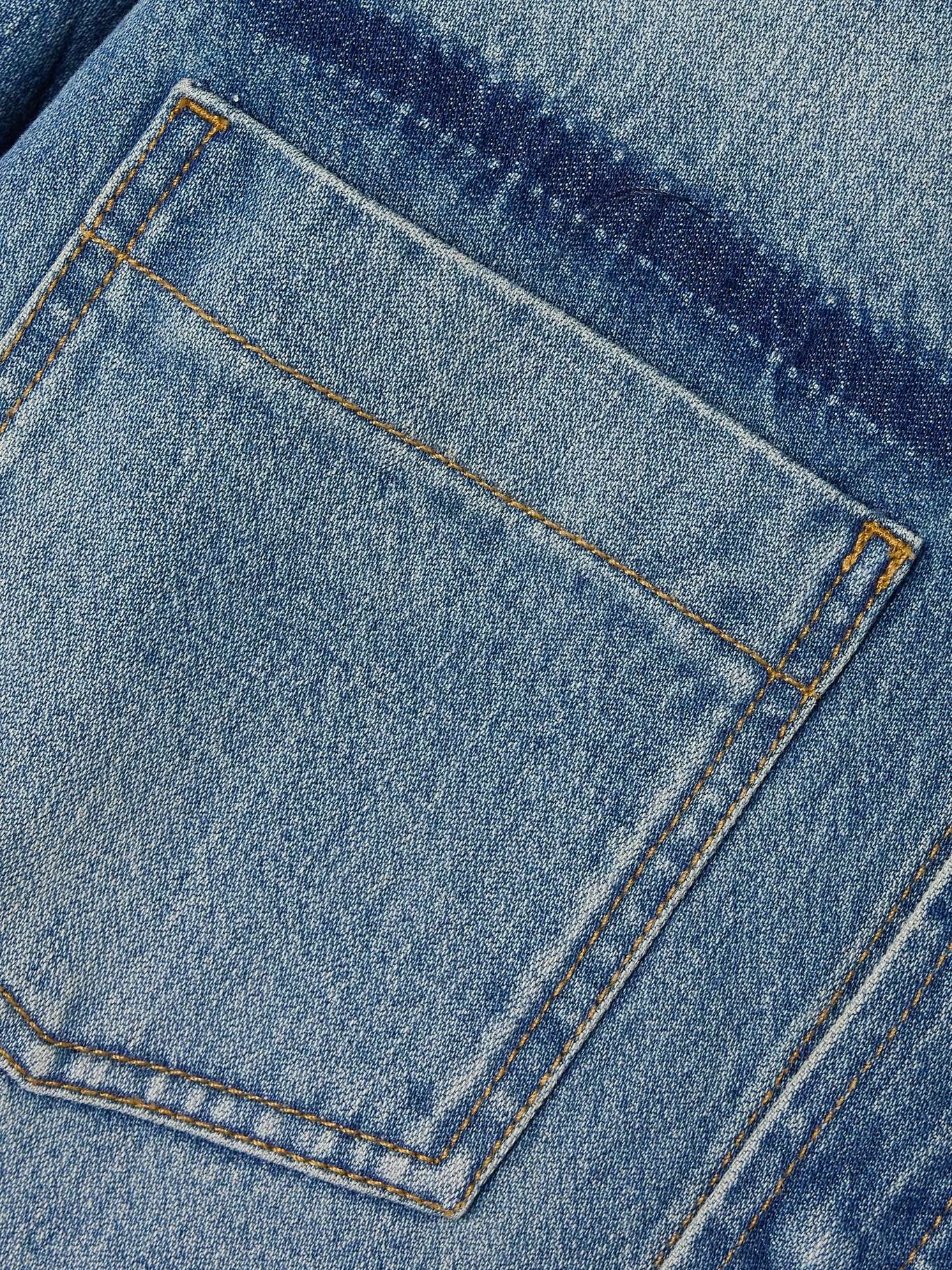 Oversized denim shirt - 5