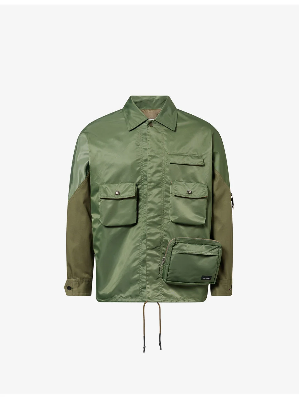 Porter Patch-Pocket Nylon Jacket - 1