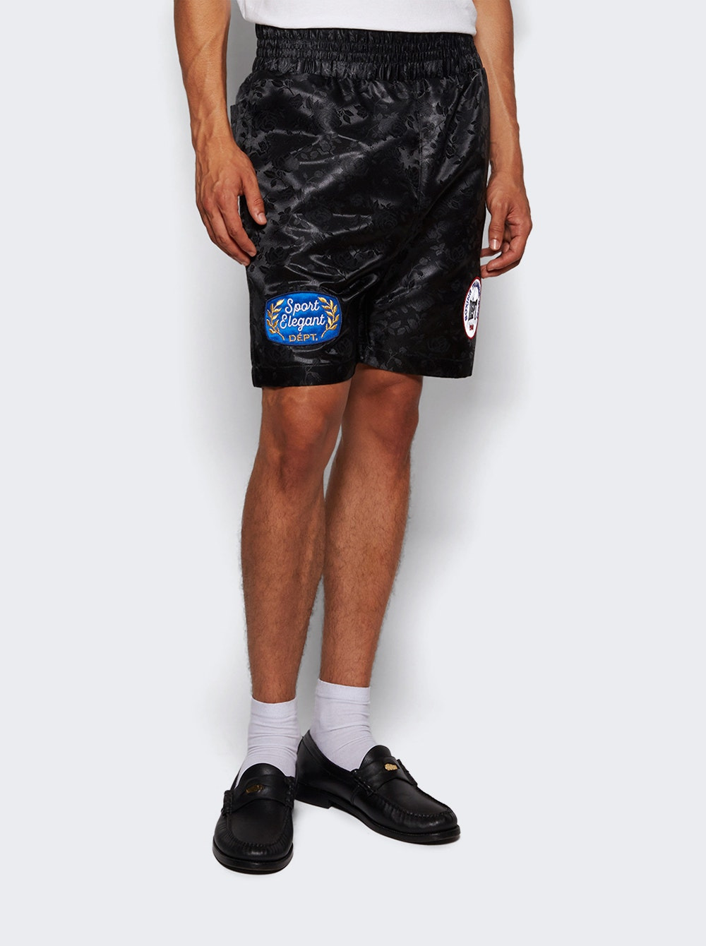 Jacquard Boxing Short Black - 2