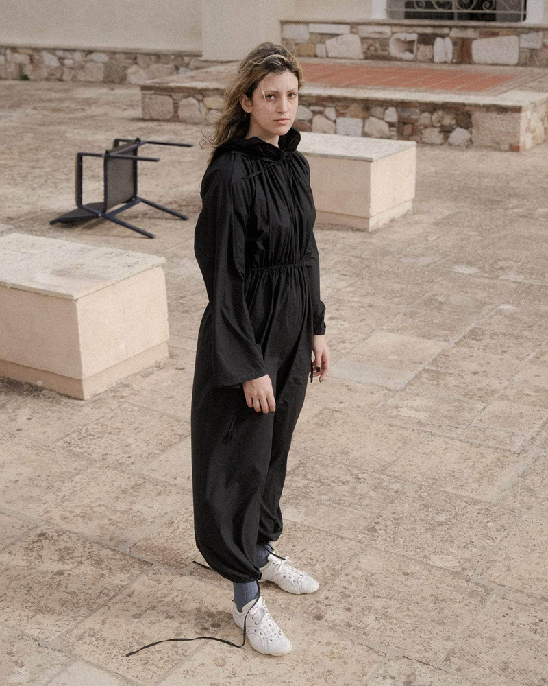 Point Jumpsuit - Organic Cotton Poplin 3