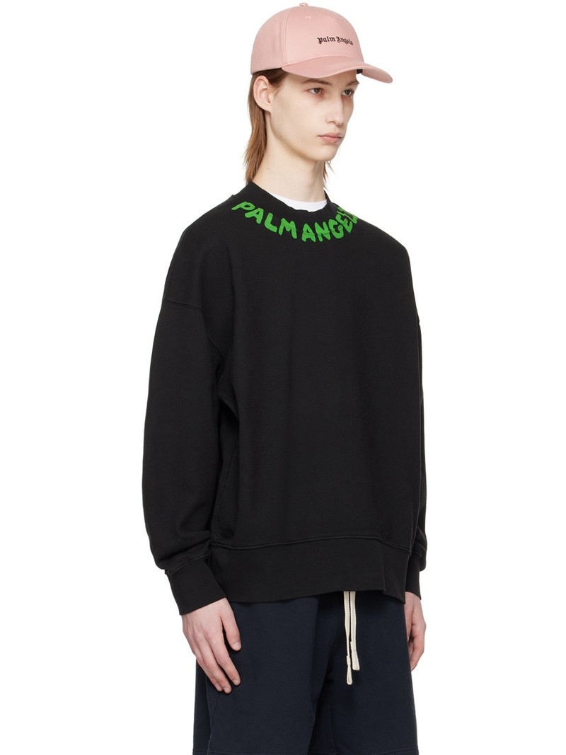 Black Printed Sweatshirt 2