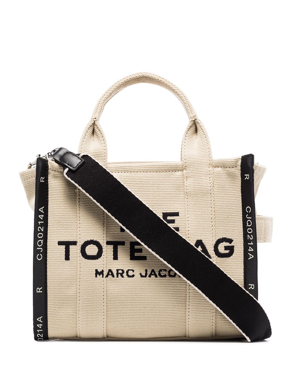 The jacquard small tote bag - 1