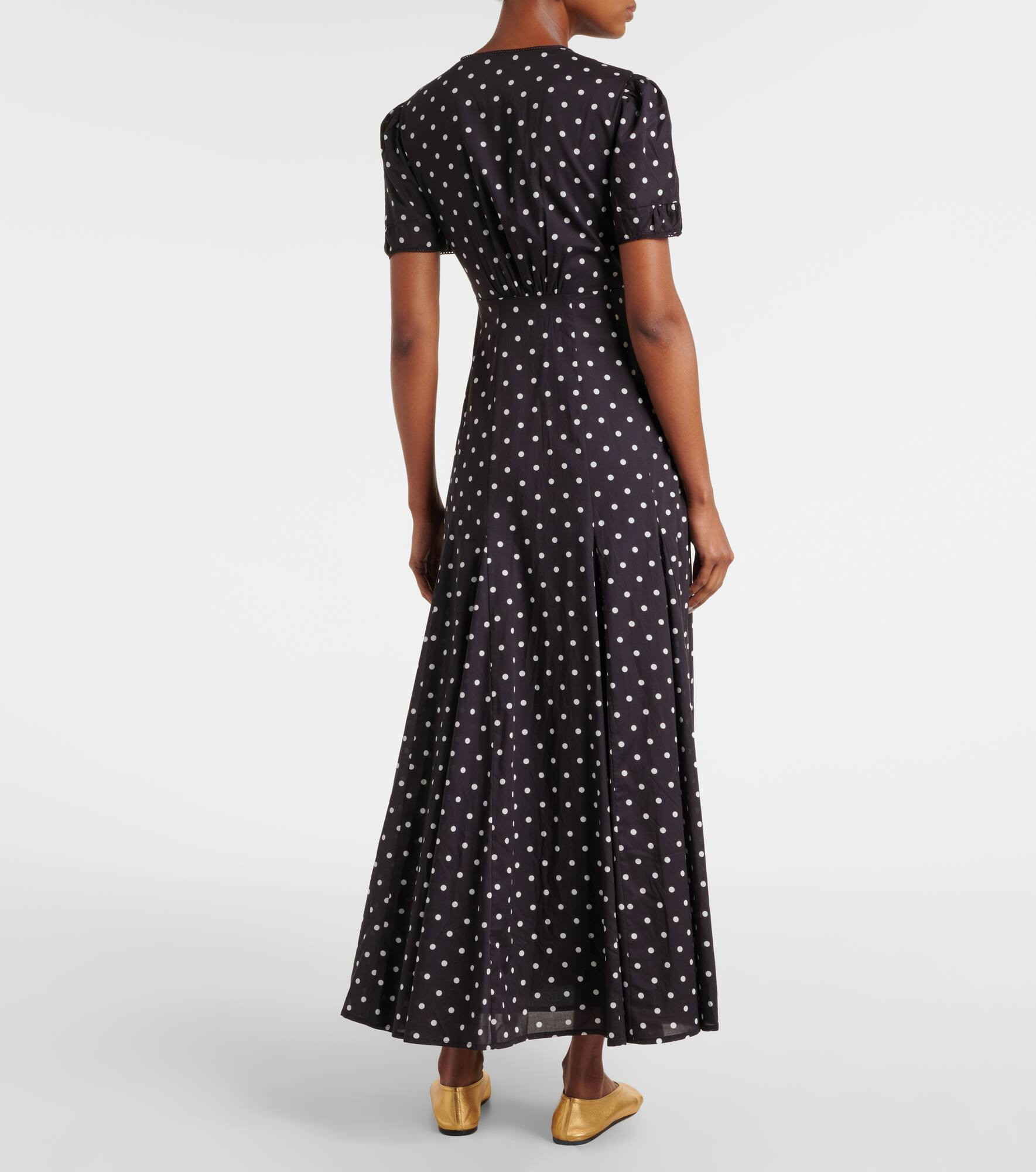 Paloma polka-dot maxi dress - 3