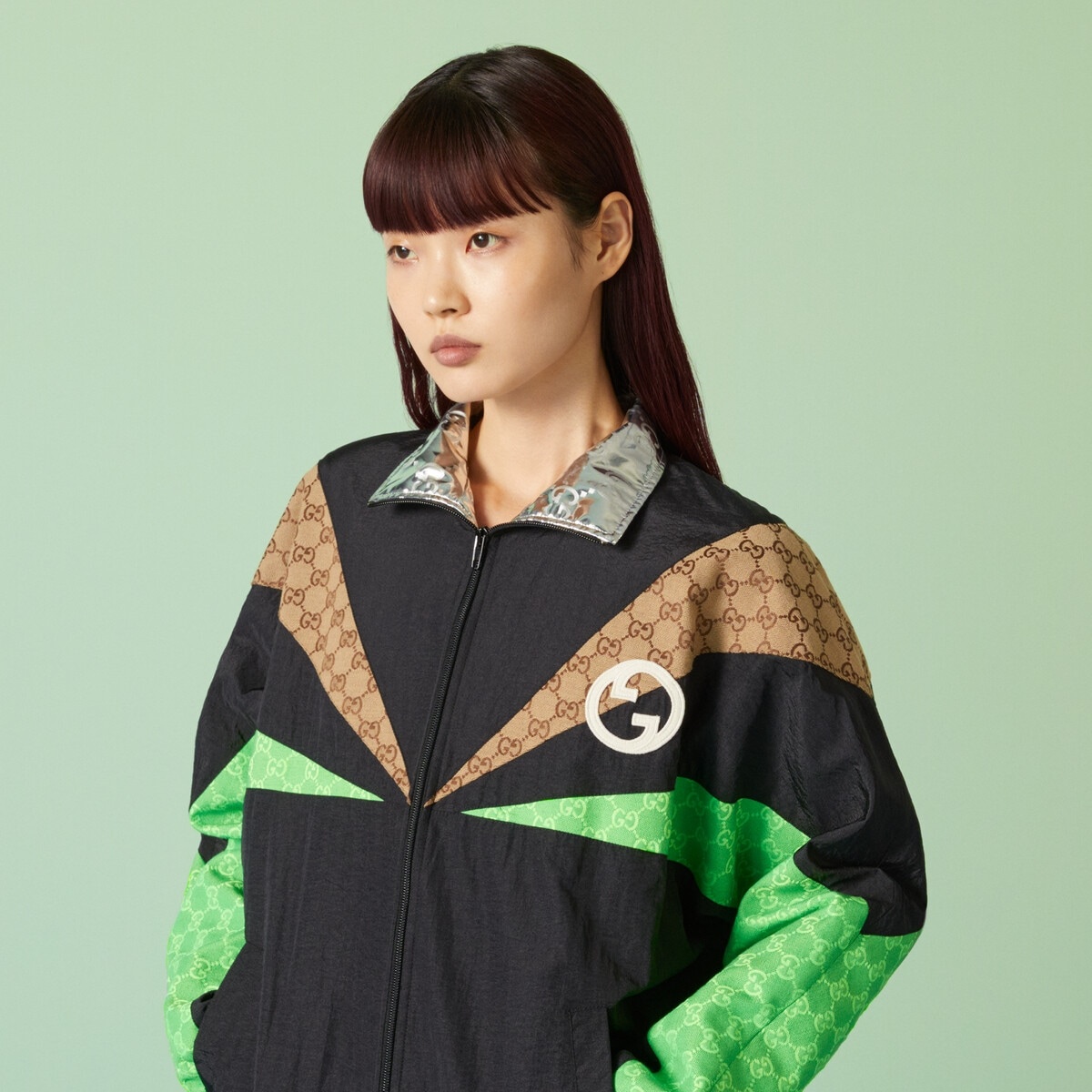 Nylon zip jacket - 5