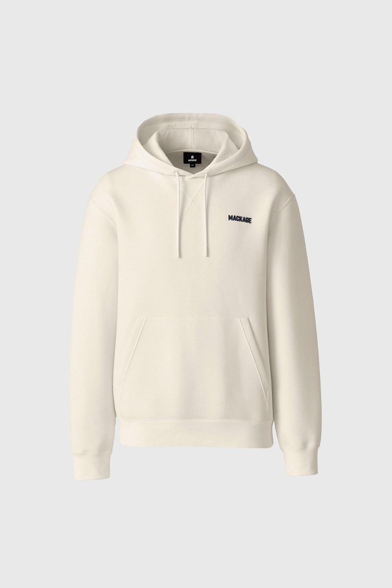 KOLTON-Z Double-Face Jersey Logo Hoodie 1