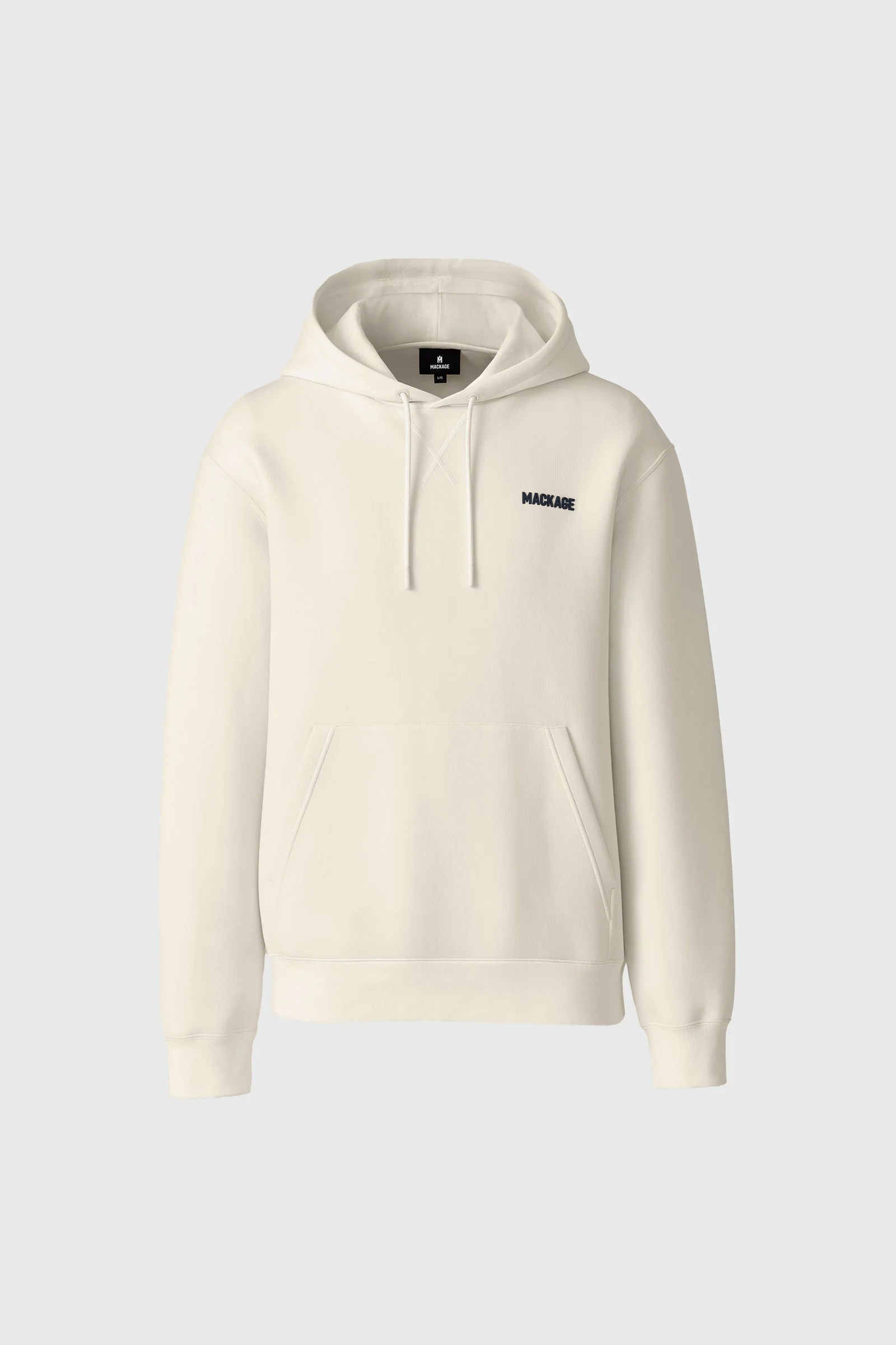 KOLTON-Z Double-Face Jersey Logo Hoodie - 1