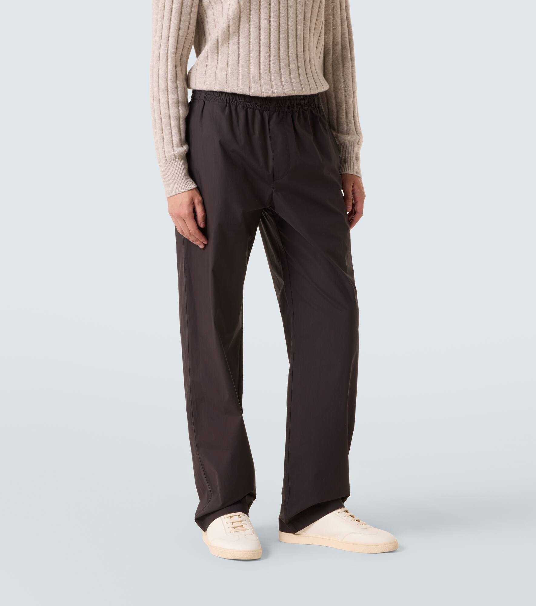 Cotton straight pants - 3