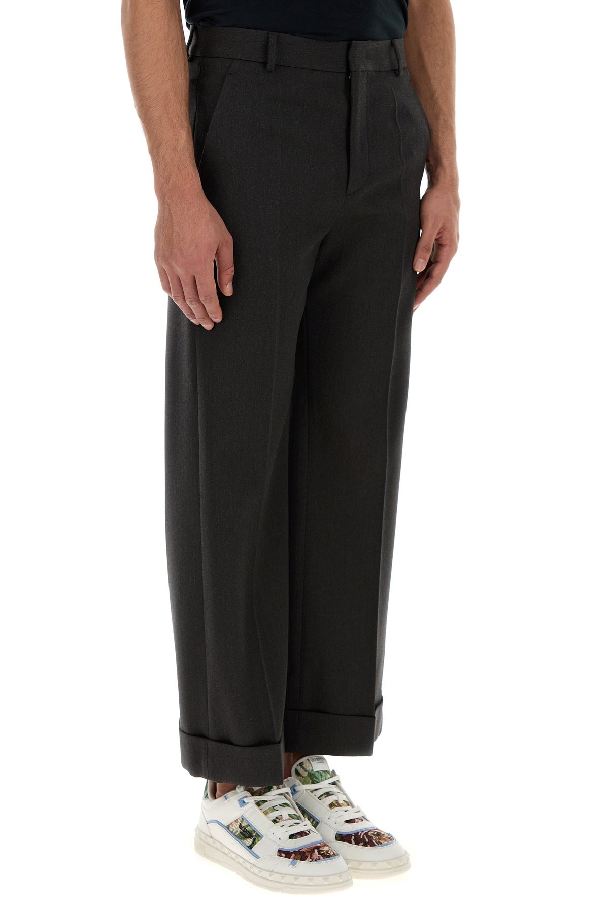 Charcoal wool pant - 3