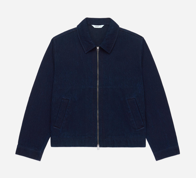 Club Jacket ~ Indigo Kendo Cloth - 1