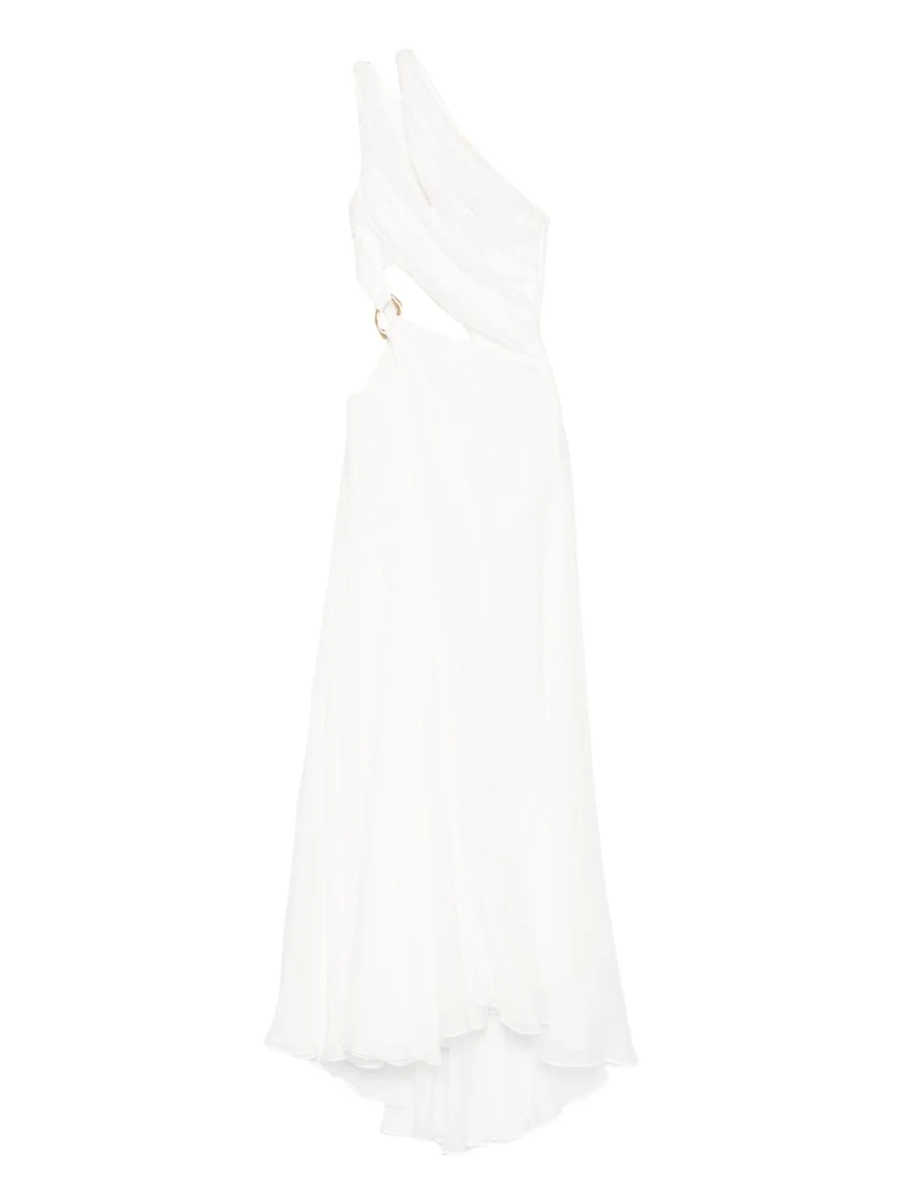 Zan one-shoulder ring gown dress - 1