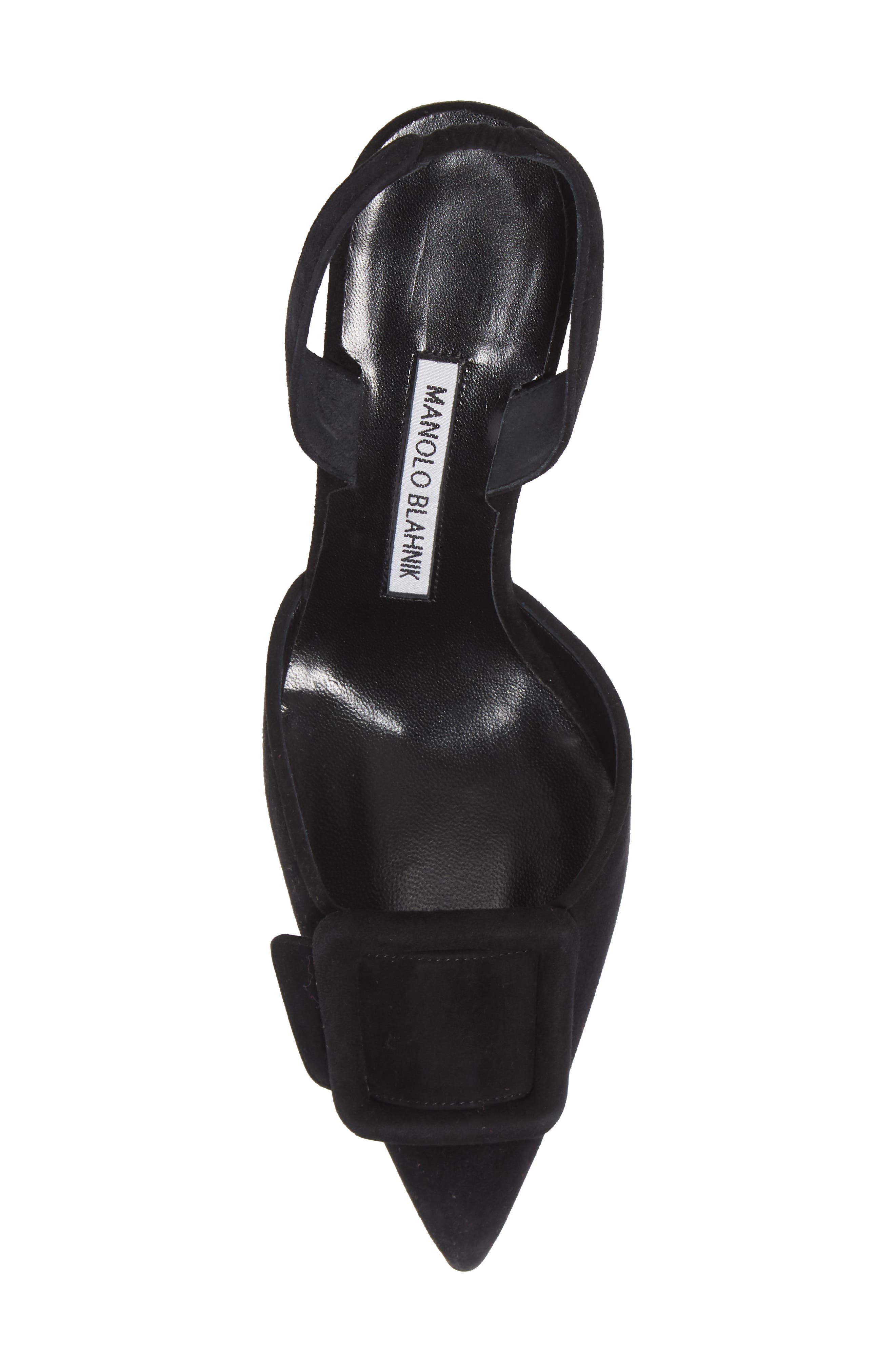 Maysli Buckle Slingback Pointed Toe Pump - 5