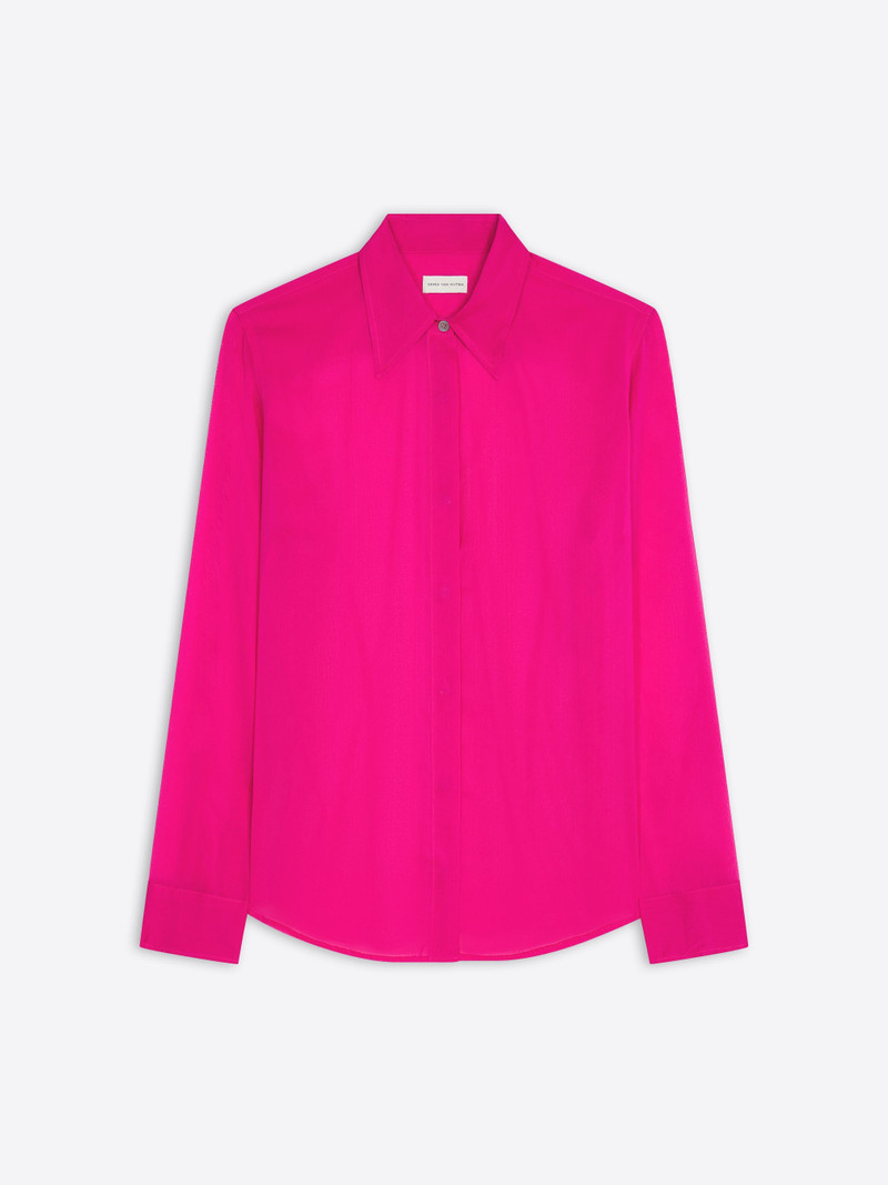 FITTED 실크 SHIRT - 1