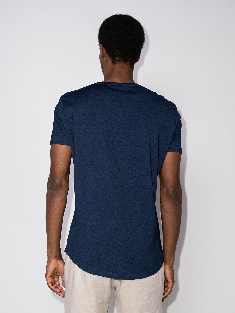 short-sleeve cotton T-shirt - 3