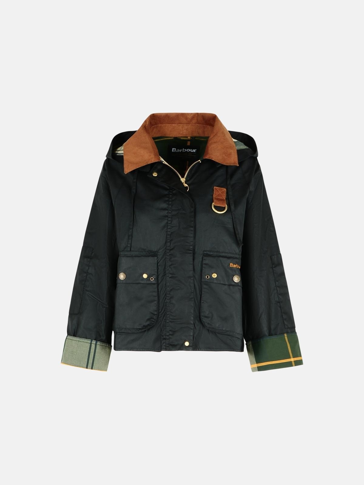 'ERMA' WAXED COTTON JACKET - 1