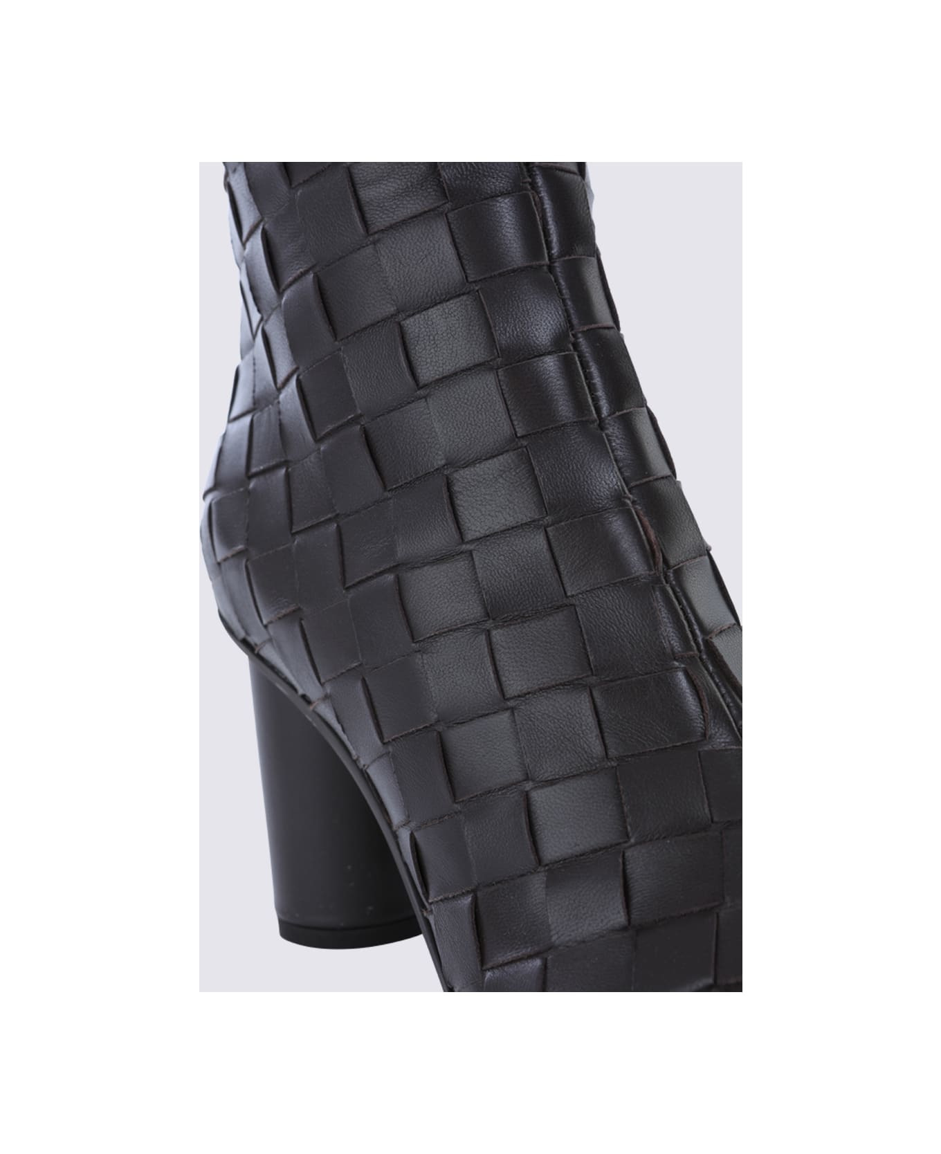 Black Leather Atomic Boots - 4