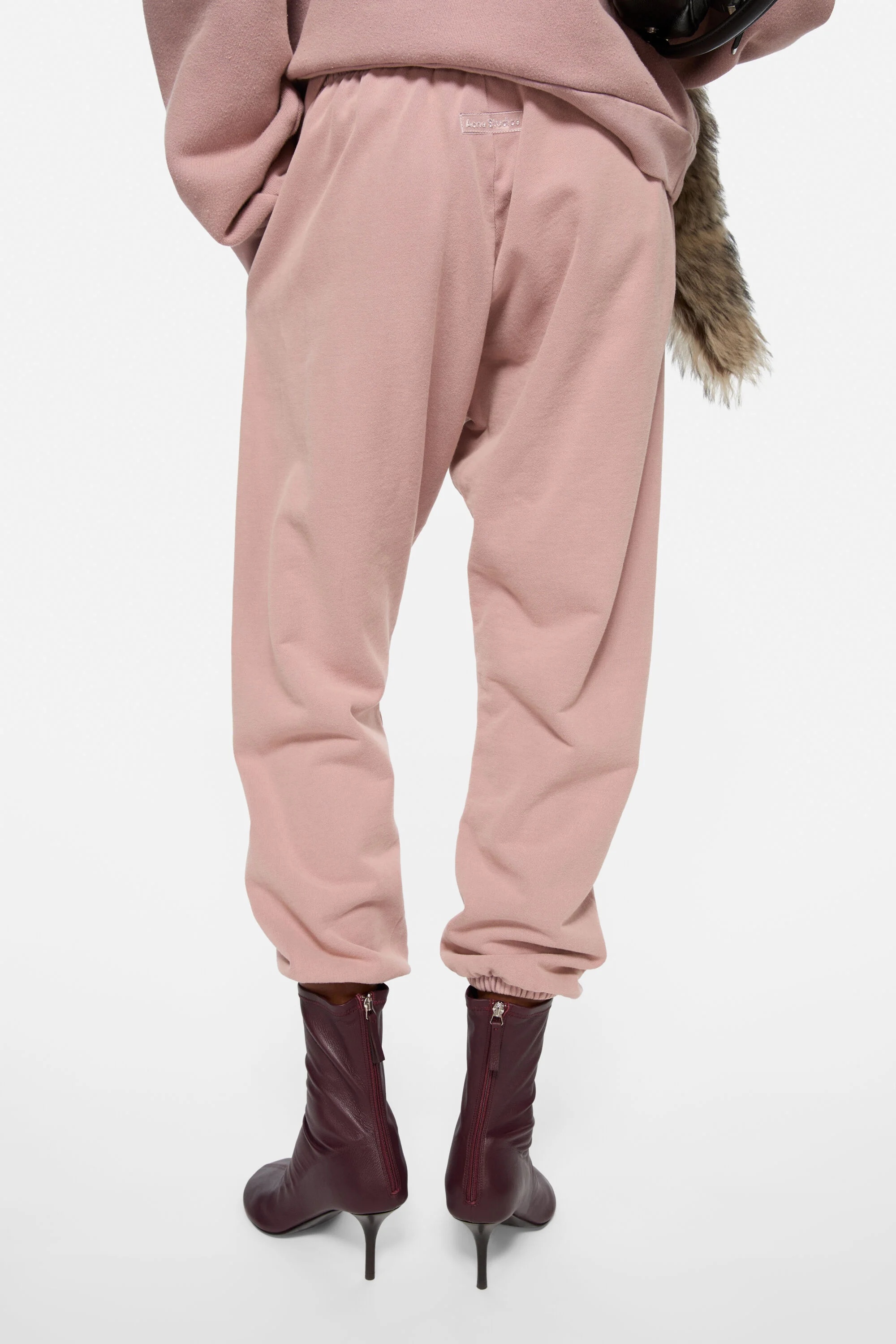 Cotton sweatpants - Lavender purple - 4