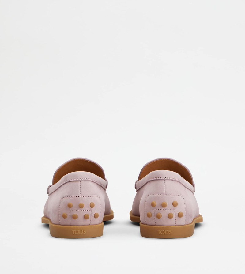 Tod's LOAFERS IN NUBUCK - VIOLET outlook