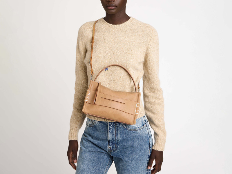 JW Anderson SMALL LOAFER BAG IN GOLD outlook