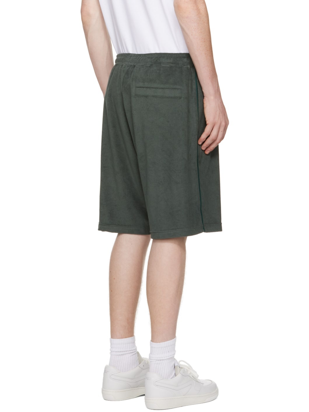 Green Piping Shorts - 3
