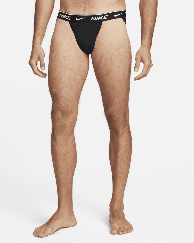 Nike Nike Dri-FIT Essential Cotton Stretch Men's Jock Strap (3-Pack) outlook