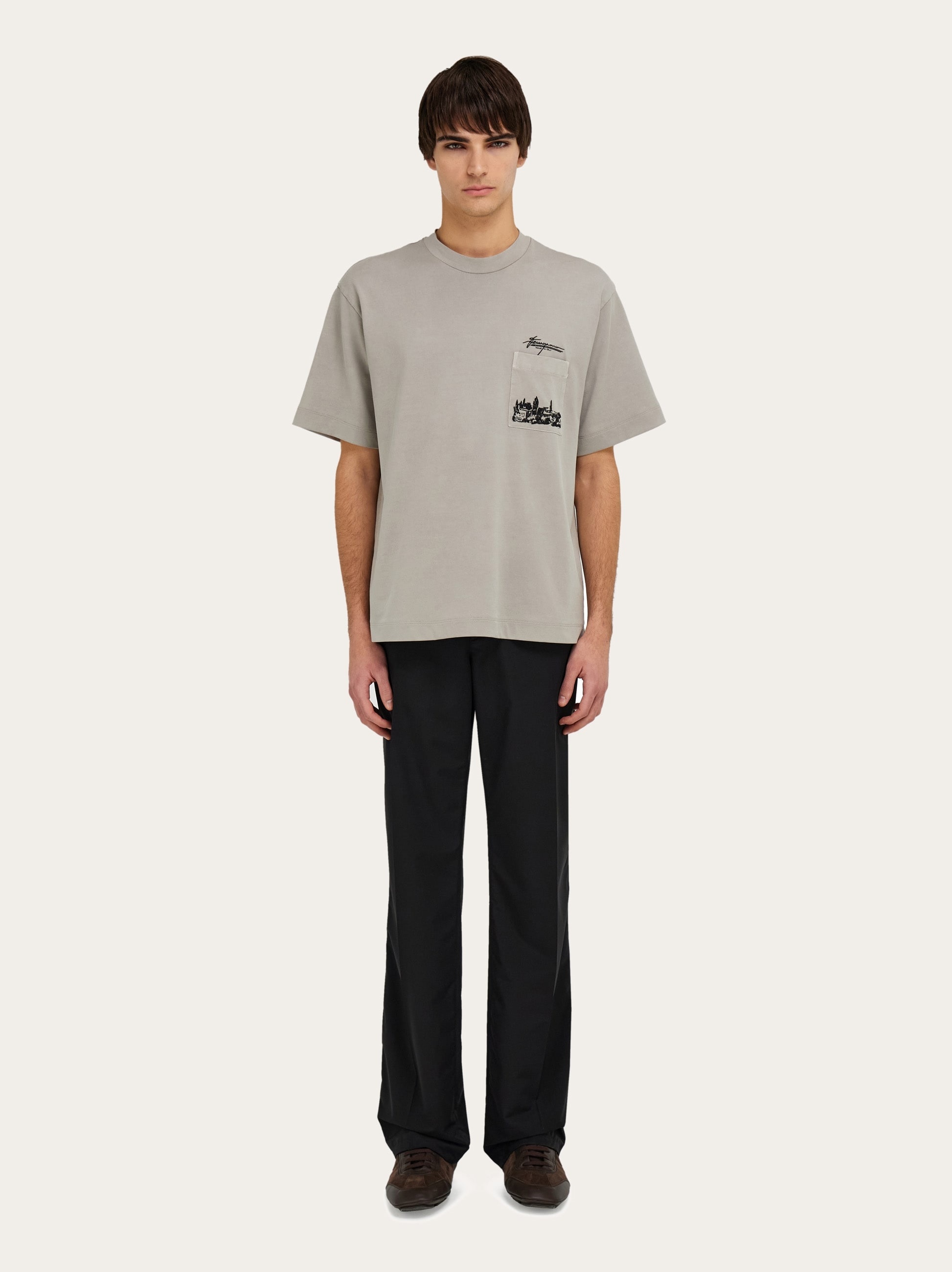 Tuscany print T-shirt - 5