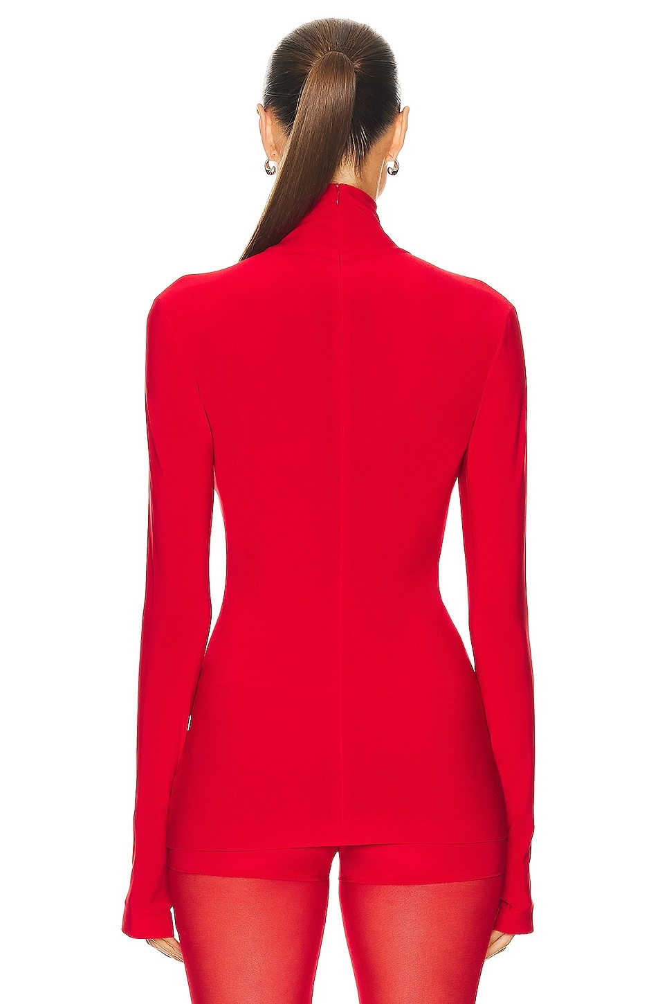 Slim Fit Long Sleeve Turtle Top - 3
