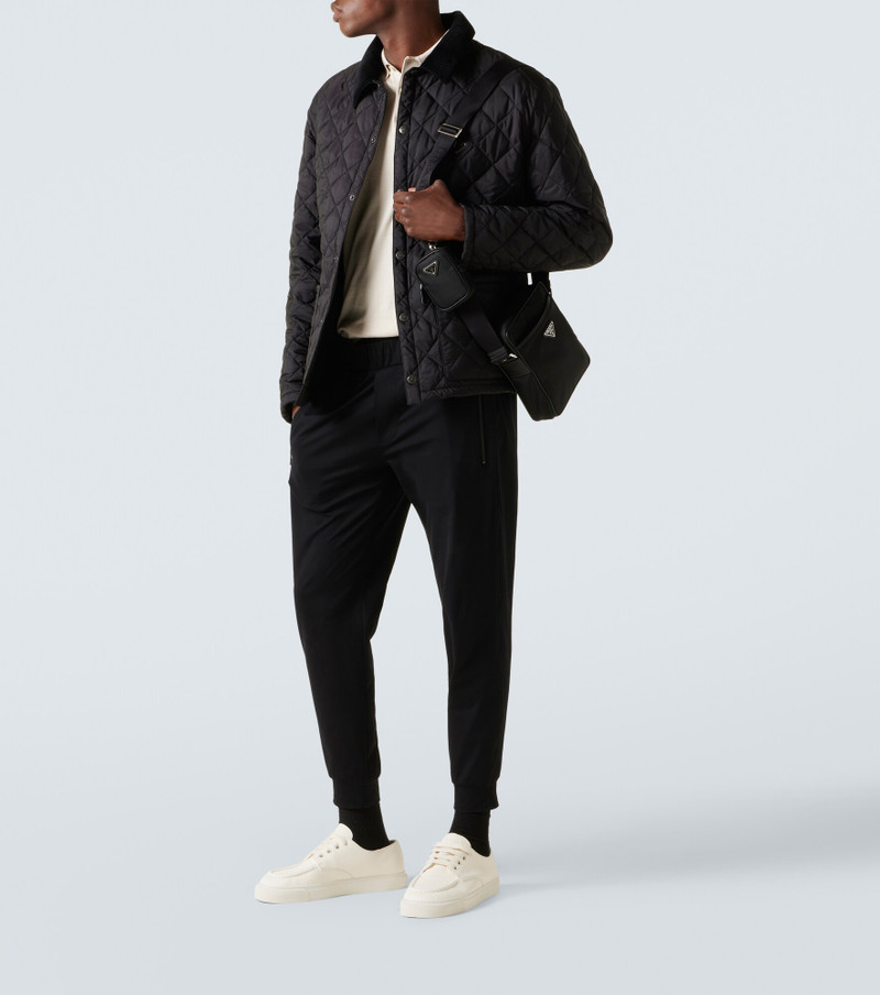 Prada Suede low-top sneakers outlook