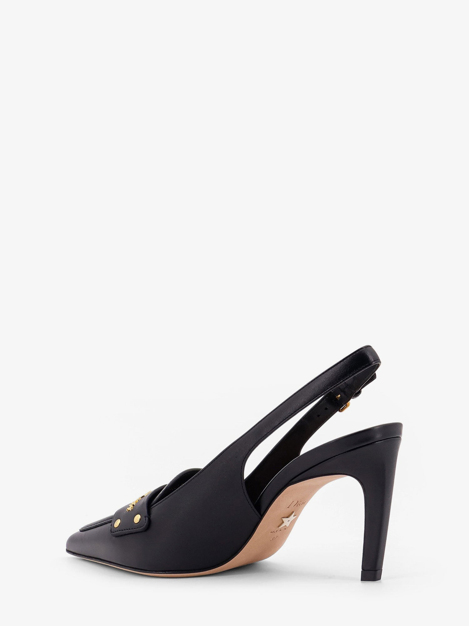 Dior Women Boy Leather Decollete Slingback - 3