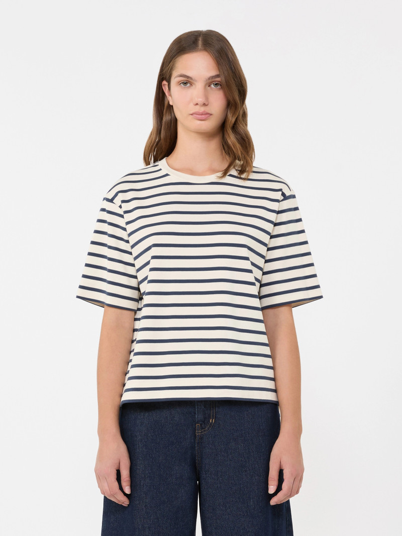 MULTID Cotton jersey T-shirt - ECRU 3