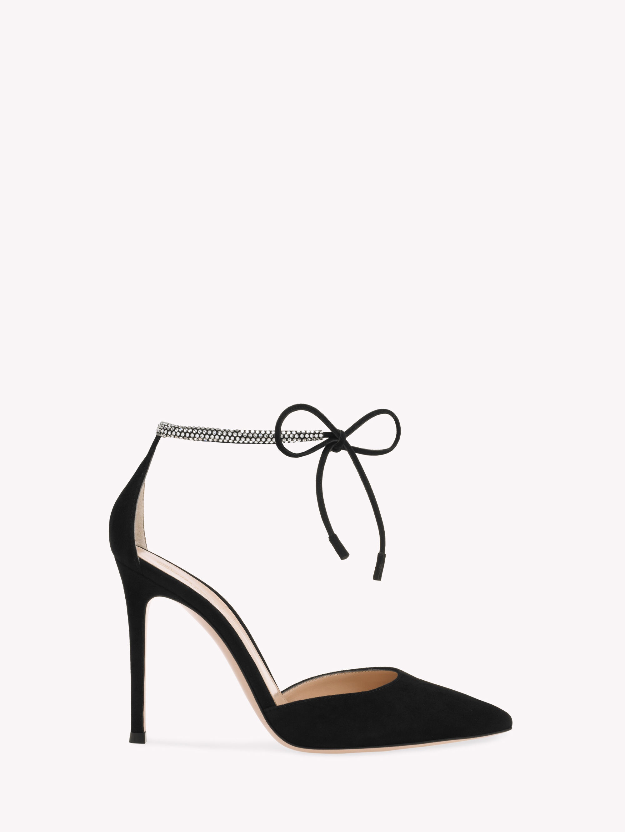 Gianvito Rossi Piper Anklet patent-leather pumps - Black