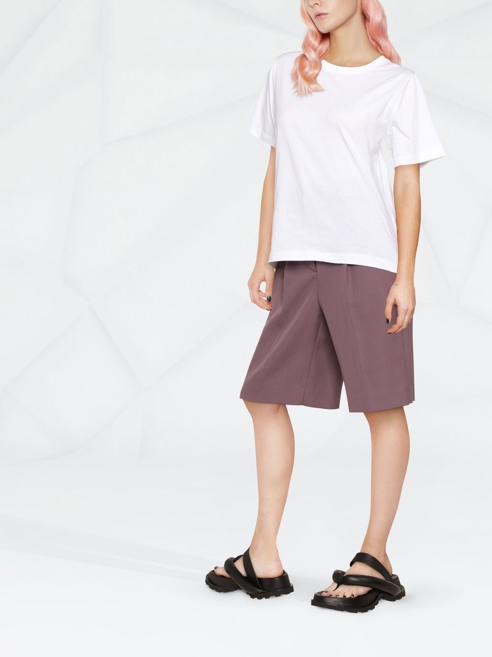 round-neck short-sleeve T-shirt - 3
