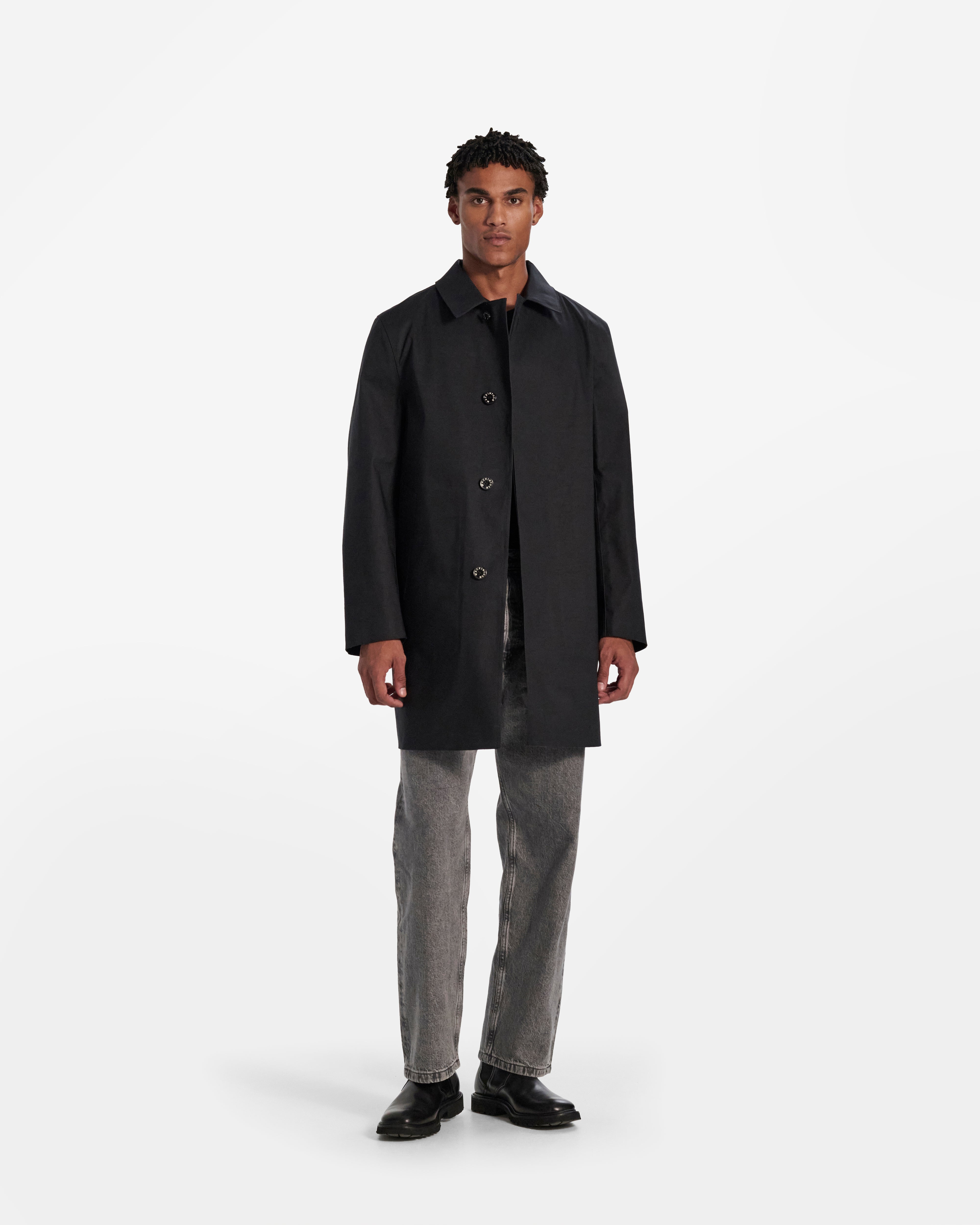 Dunoon Rubberised Mid Length Coat - 2