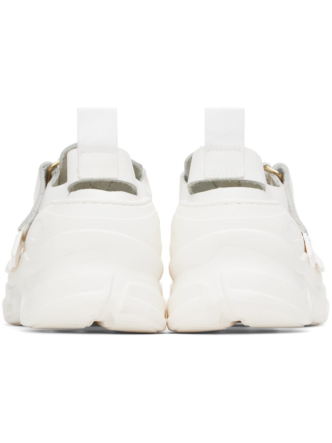 White Catch Stomper Sneakers - 2
