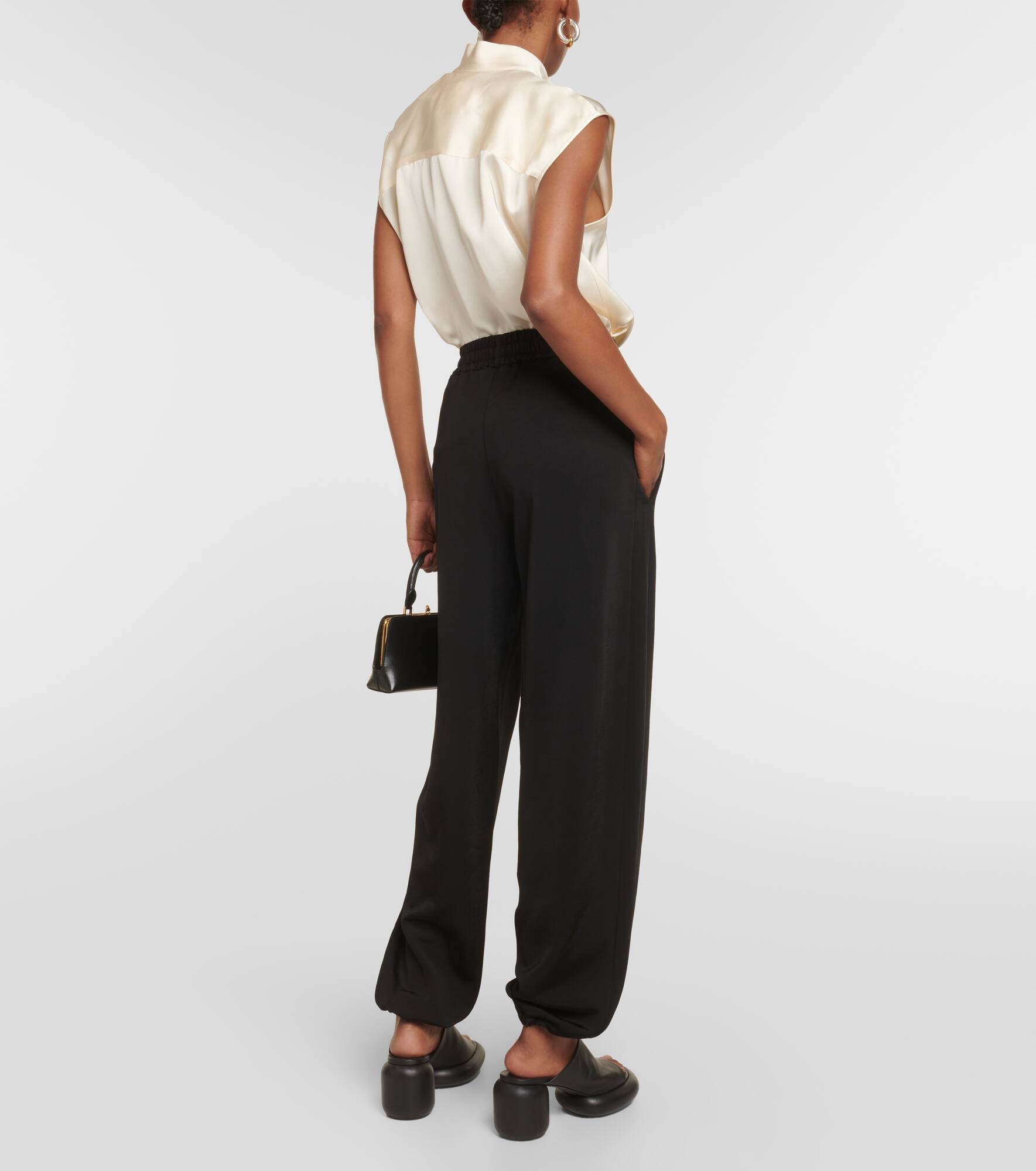 Wool-blend sweatpants - 3