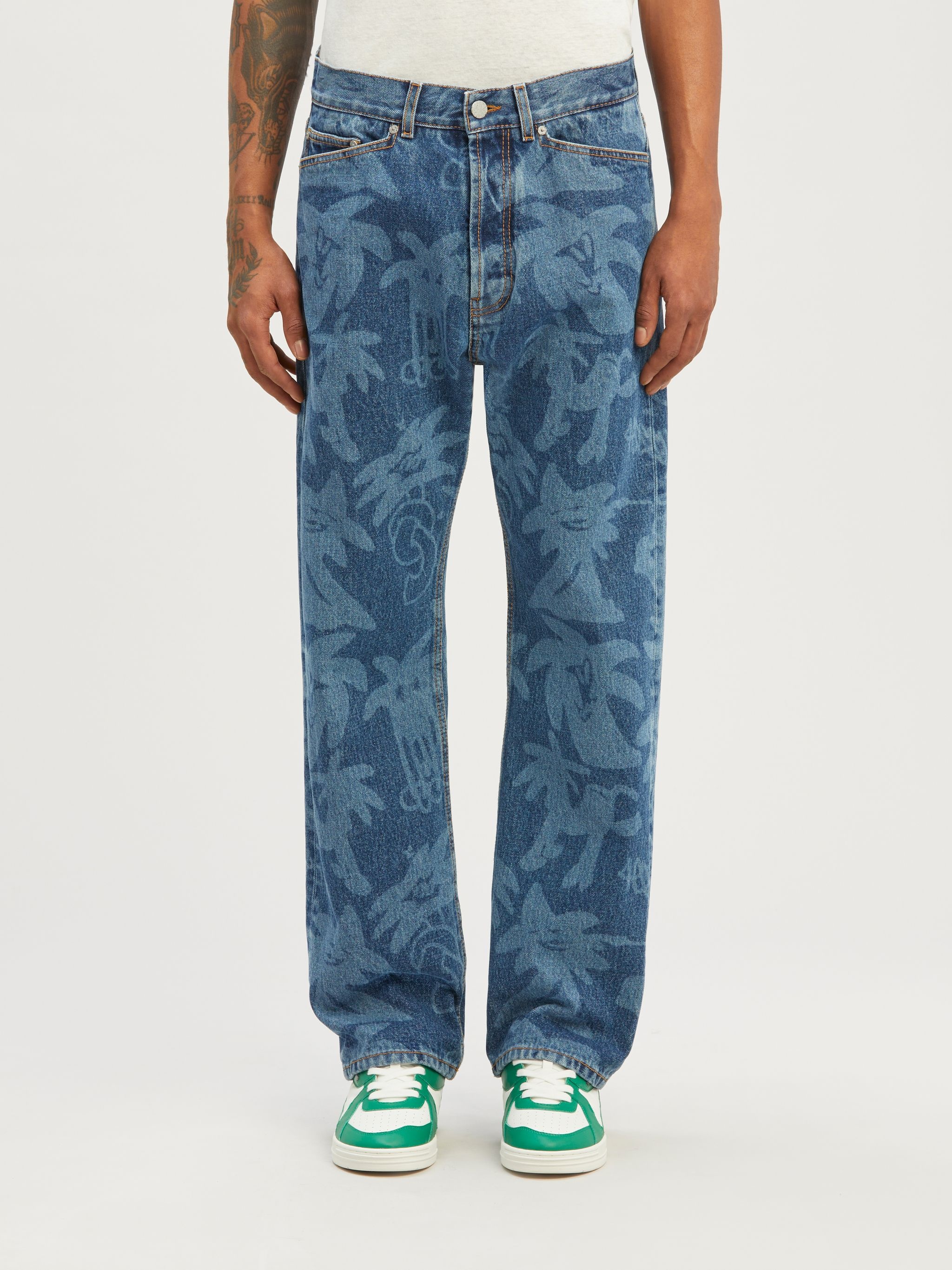 Palmity Allover Laser Denim - 4