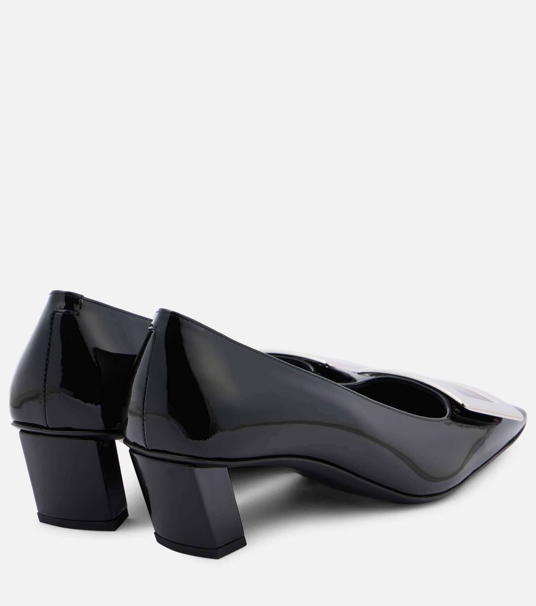 Belle Vivier 45 patent leather pumps - 2