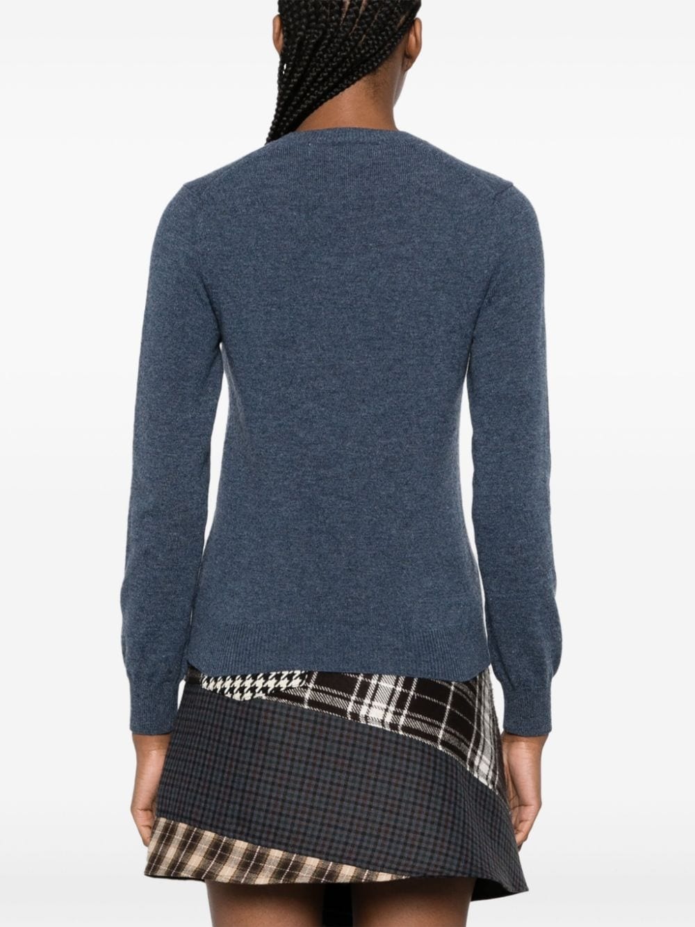 heart logo wool jumper - 4