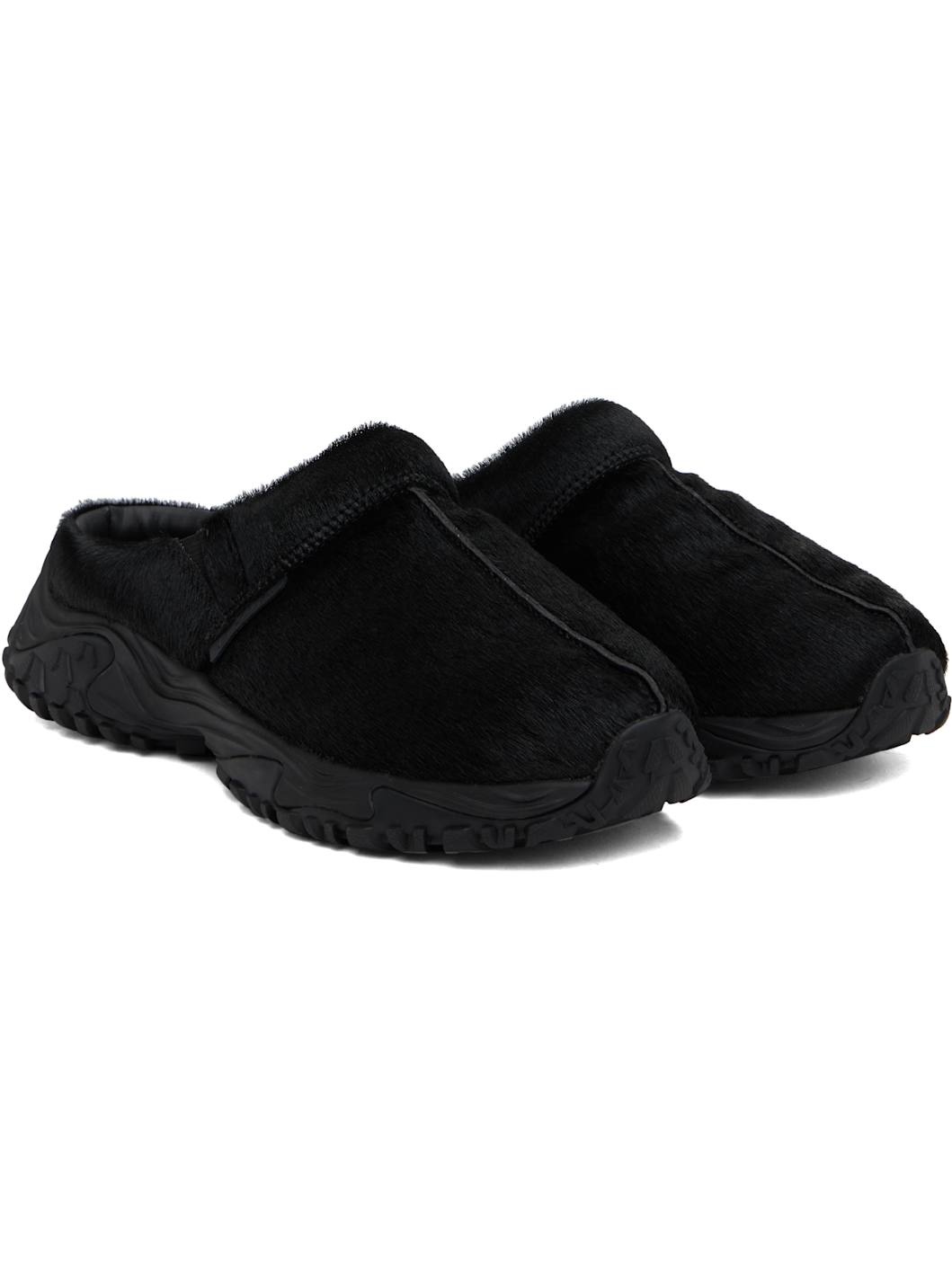 Black Clarks Edition Clog Slip-on Loafers - 4