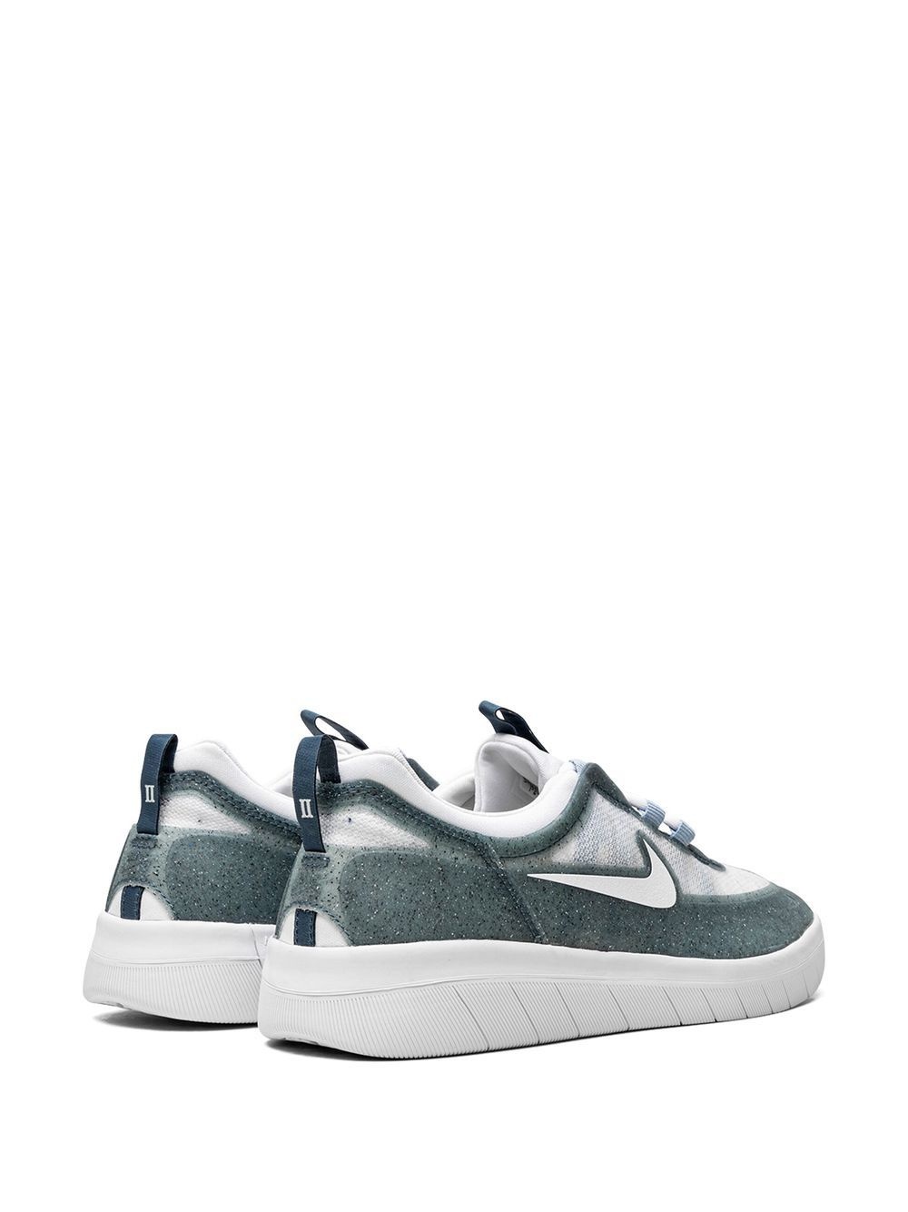 SB Nyjah Free 2 Premium "Ash Green/White/Boarder Blue" sneakers - 3