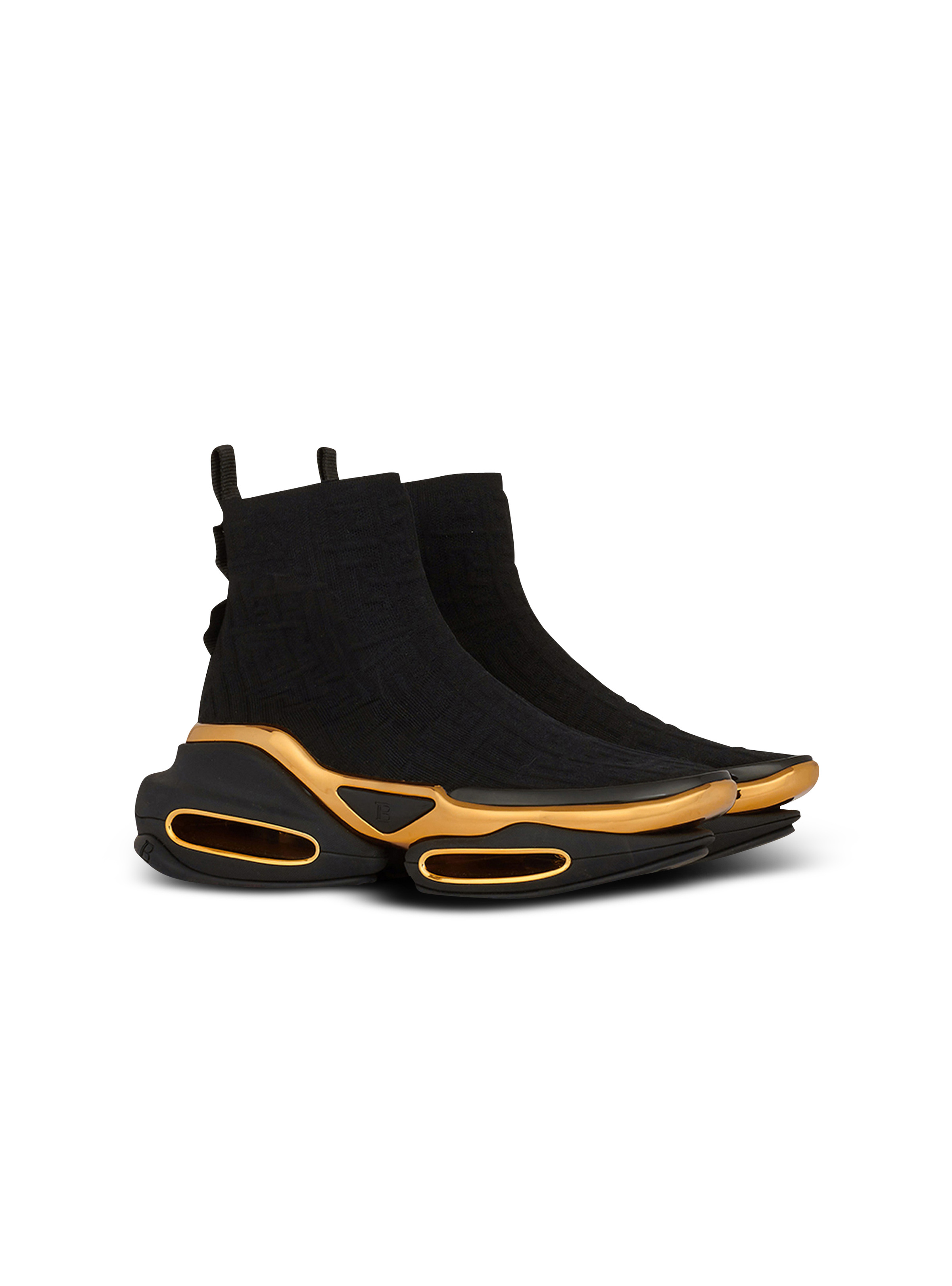 B-Bold high-top mesh trainers - 2