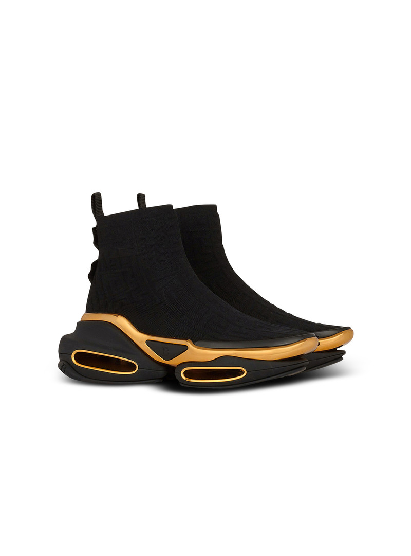 B-Bold high-top mesh trainers 2