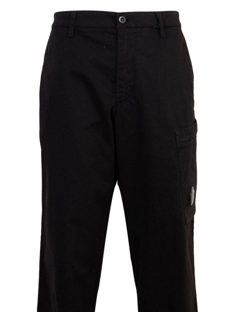 pocket-detail straight-leg trousers 4