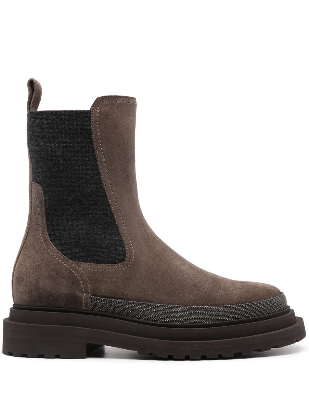 Suede chelsea boots - 1