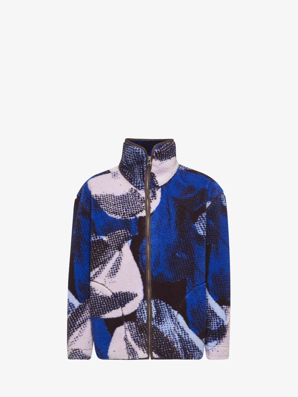 PRINTED ZIP FRONT JACKET - 1