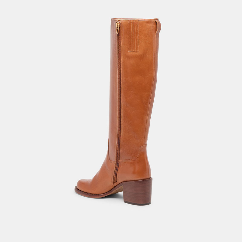 LUCYLE BOOTS TAN LEATHER 7