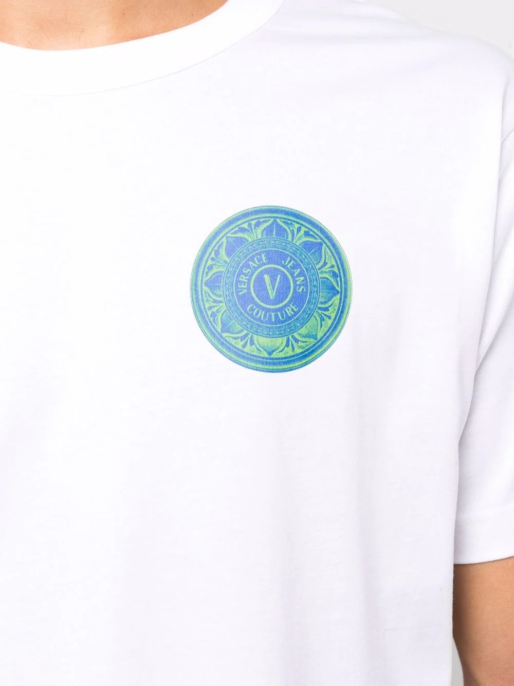 logo-print cotton T-shirt - 5