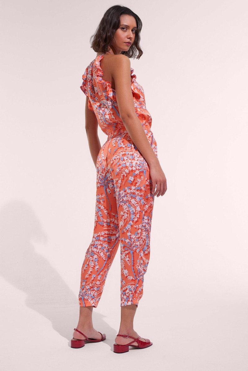 Poupette St Barth Pant Bel  - Orange Palmery outlook